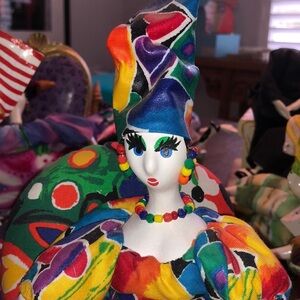 POUPEE MILLET DOLL with Matching Chair EC